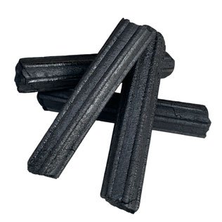 Charbon de bois compressé - Haute Qualité, 1 Carton - 10 kg