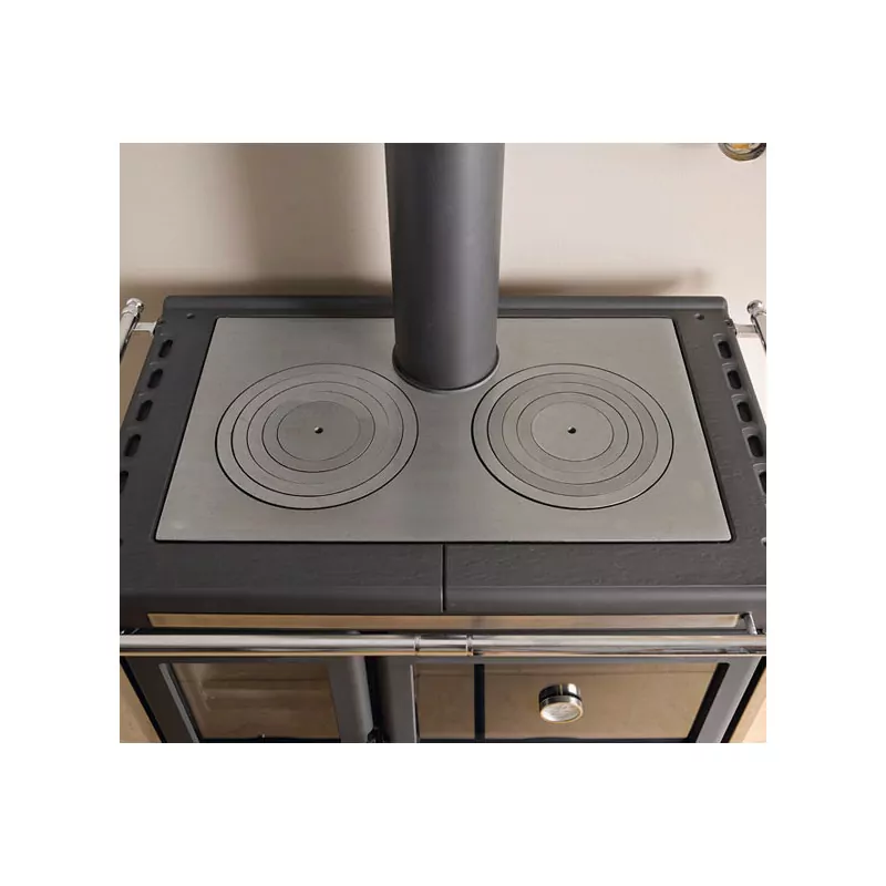 cuisiniere-a-bois-rosa-xxl16-steel Cuisinière à bois Rosa XXL.16 Steel - 10 Kw