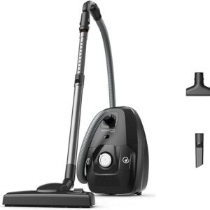 Aspirateur avec sac Rowenta – Moteur basse consommation, Puissance optimale et Filtration efficace