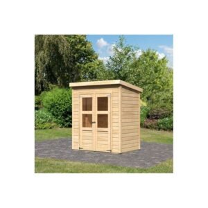 Petit abri de jardin en bois 2,22m² Merseburg 2 - Karibu