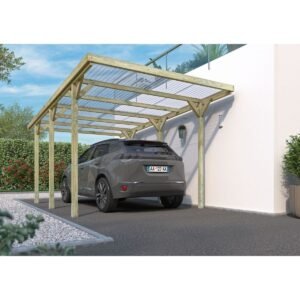 Carport Forest Style en bois JEAN