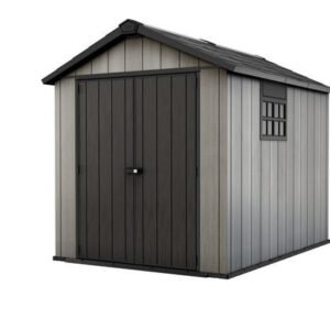 Abris de jardin OAKLAND 759 gris en résine KETER 6m²