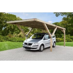 Carport WEKA simple en Y