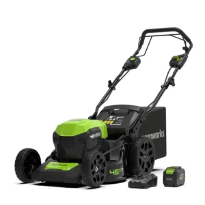 Tondeuse sur batterie GREENWORKS 48V 46cm