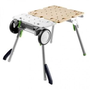 Scie sur table sans fil FESTOOL CSC SYS 50 EBI – 2 × 18 V, réglages numériques