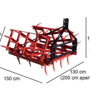 Herses à dents fixes série lourde AgriEuro EPP40 – Porté / Tracté – 40 dents refermables – 200 cm